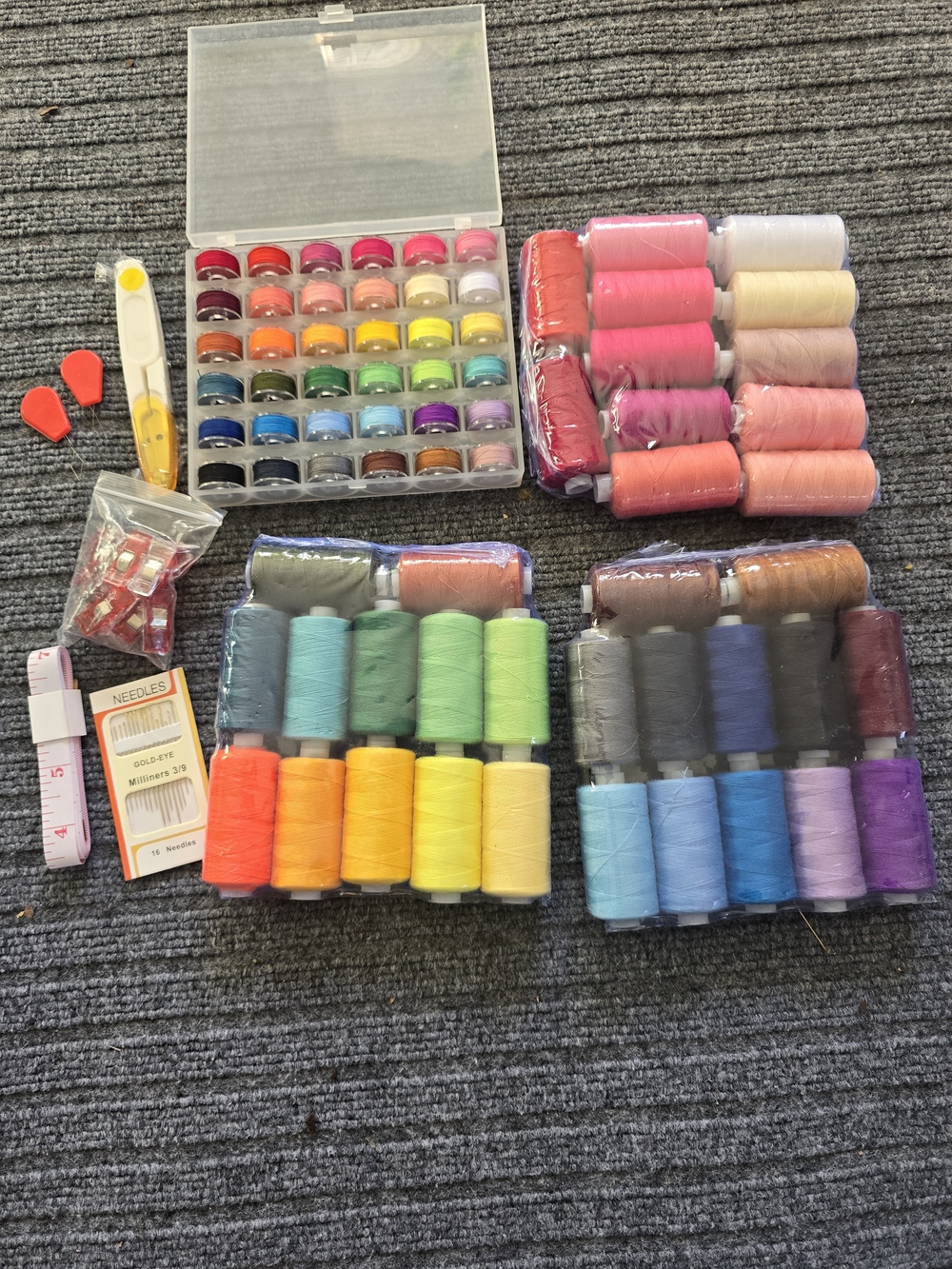 Assorted Thread and Sewing Kit - Multicolor - Picture 3 of 4